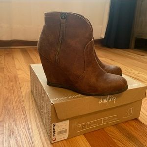 Daytrip wedge bootie from Buckle.